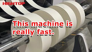 High Speed Slitter Rewinder