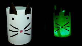 How To Make DIY Cat Penstand And (Lighting) At Home