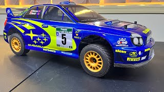 Hpi WR8 Flux Subaru Rally car