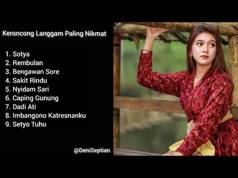 Kumpulan Lagu Keroncong Langgam Paling enak didengar Saat Kerja