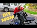 DIY MOM Replaces Power Wheelchair Batteries!