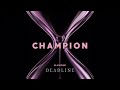CHAMPION INSTRUMENTAL CLEAN BLACKPINK DEADLINE