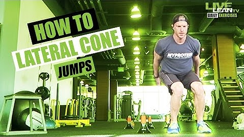 How To Do Lateral Cone Jumps | Exercise Demonstration Video and Guide
