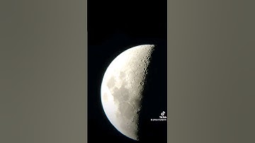 Moon through the telescope 🔭 #astronomy #astro #moon #moonlight #telescope #nightsky #science