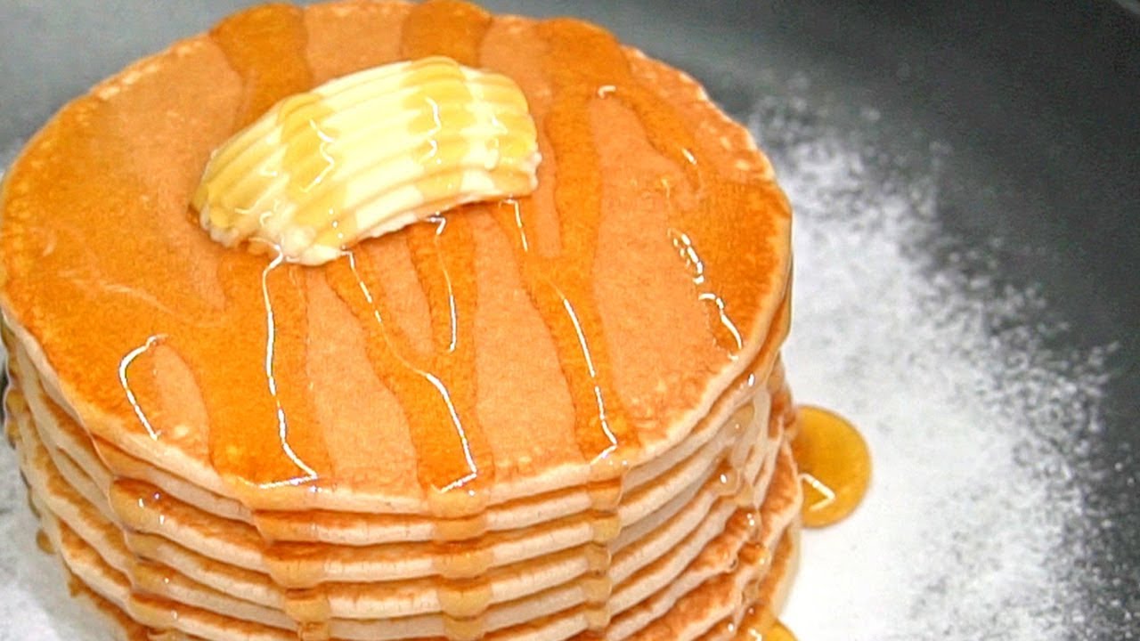 แพนเค้ก นุ่มๆ อาหารเช้าทำง่าย อร่อยมาก How to make PanCakes l กินได้อร่อยด้วย