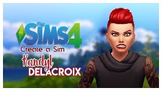 Kandyl Delacroix | Create a Sim | The Sims 4