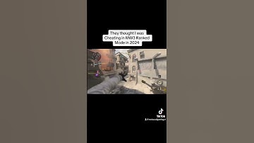 The enemy team thought I was cheating in MW3 Ranked Mode