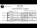 Alexander Glazunov - Suite for String Quartet Op. 35 (1887-91)