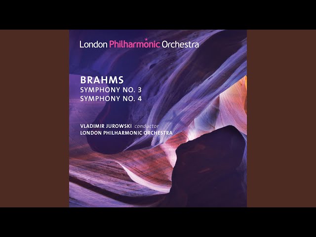 Brahms - Symphonie n°3: 3è mvt : Orch Phil Londres /: V.Jurowski