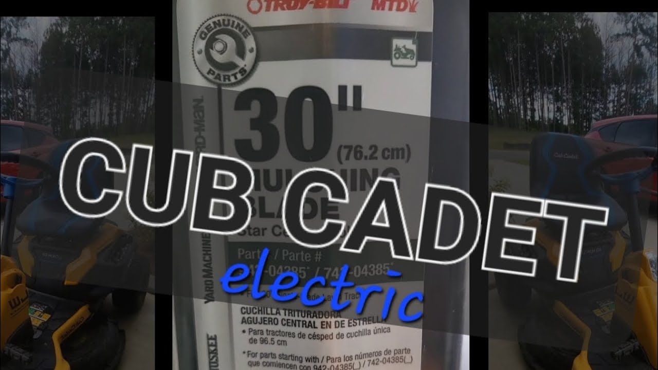 How To Change The Blade On Any 30 Inch Riding Mower CC30, TB30