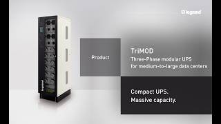 TriMOD | Three-Phase modular UPS for medium-to-large data centers