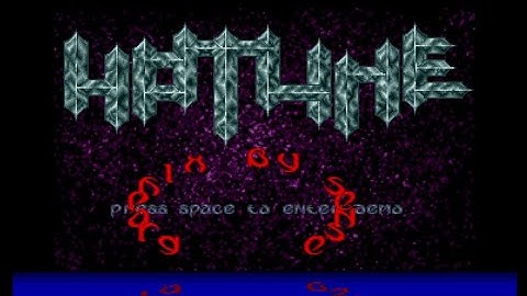 The Hotline Screen - Decade Demo - Inner Circle - Atari ST