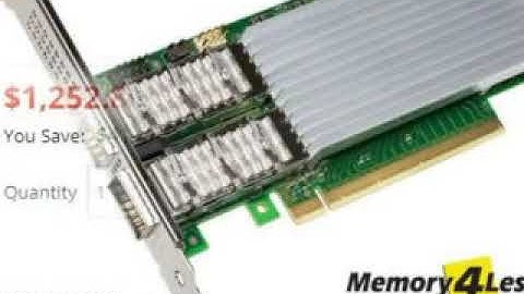 E810CQDA2 Intel Dual-Ports QSFP28 100Gbps PCI Express 4.0 x16 Low Profile & Full Height Adapter