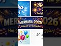 Goodbye 2025 welcome 2026
