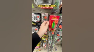 Fishing gear restocked at Ollie’s! #fishinggear #outdoors  #fishing