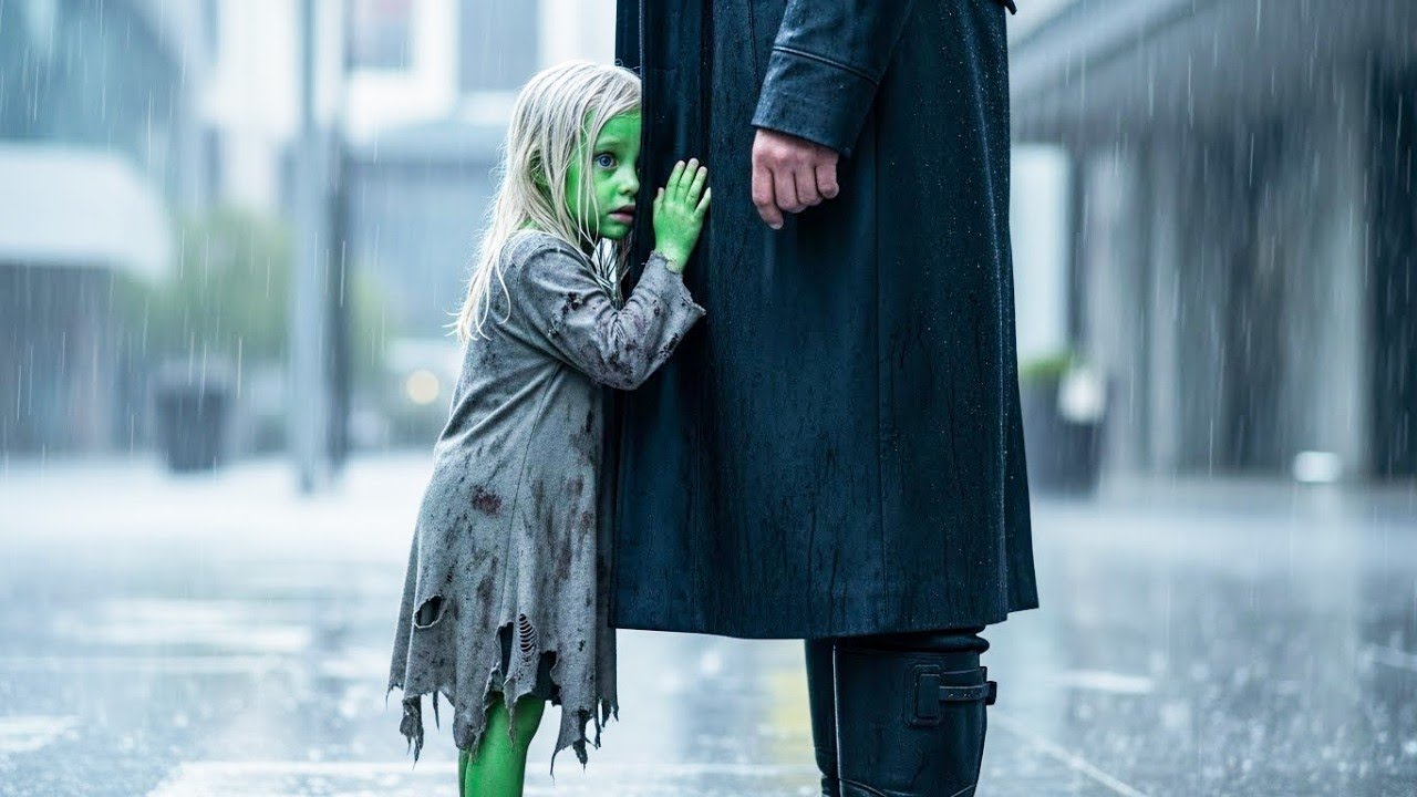 During the Citywide Sweep, He Hid the Alien Girl Under His Coat—‘Please… Don’t Say I’m Here!