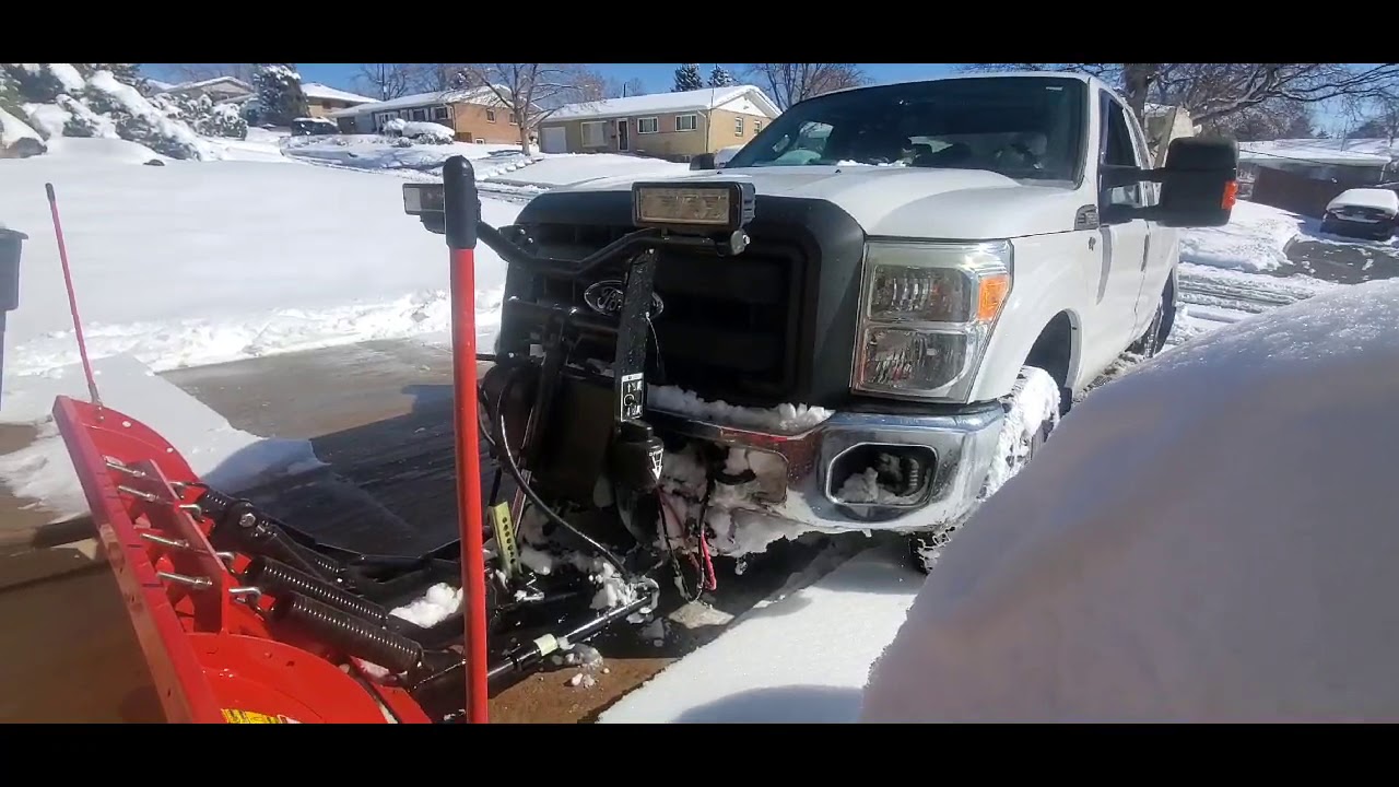 Boss plow standard duty