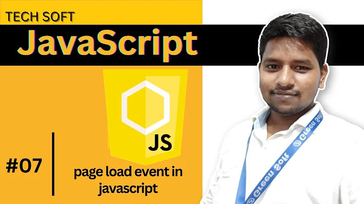page load function in javascript , How to run a function when the page is loaded?  #javascript #tech