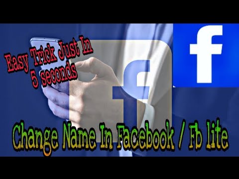how-to-change-name-in-facebook-||-fb-lite-||-android-tricks