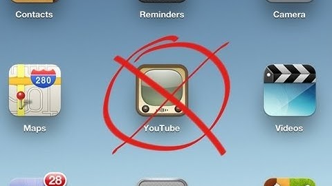 YouTube Removed from iOS 6 Beta 4