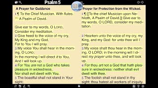 Psalm 5