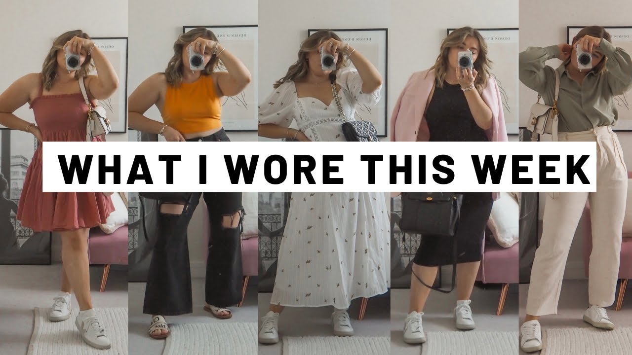 WHAT I WORE IN A WEEK | PetiteElliee - YouTube