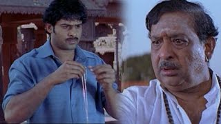 Prabhas Reveals About Trisha's Death To Chandra Mohan Sentiment Scene || Pournami Movie