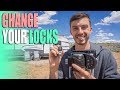 MY Key Opens YOUR RV Doors - RVLock Keyless Entry & Storage Locks RV Upgrade