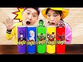 Making Pringles with Superheroes!│신기한 프링글스를 먹으면 변신을 해요!│럭키강이 LuckyKangi