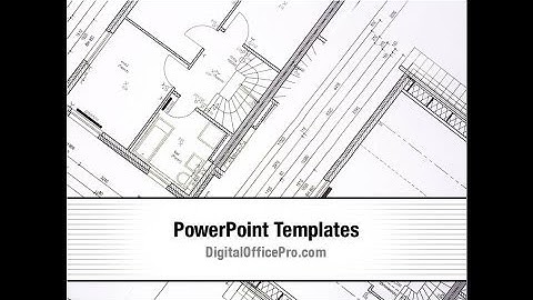 New House Planning PowerPoint Template Backgrounds - DigitalOfficePro #07761
