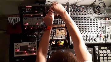 Korg Volcas Synthwave Jam Session