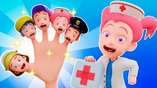 Rescue Team Finger Family + More Nursery Rhymes and Kids Songs