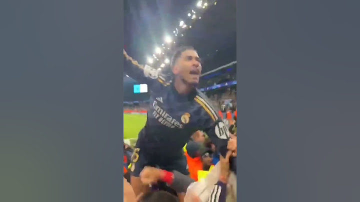 El BELLINGHAM más LOCO CANTANDO como loco tras ganar al MANCHESTER CITY