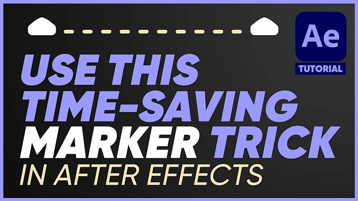 INSTANTLY Update MARKERS in After Effects | Adobe After Effects Tutorial
