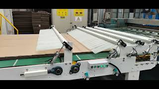 Basket type stacker machine  #packagingsolution #cartoon #machinery #corrugatedpackaging