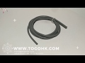 Grey silicone rubber tubing  hoses manufacturerwholesalesupplieroem