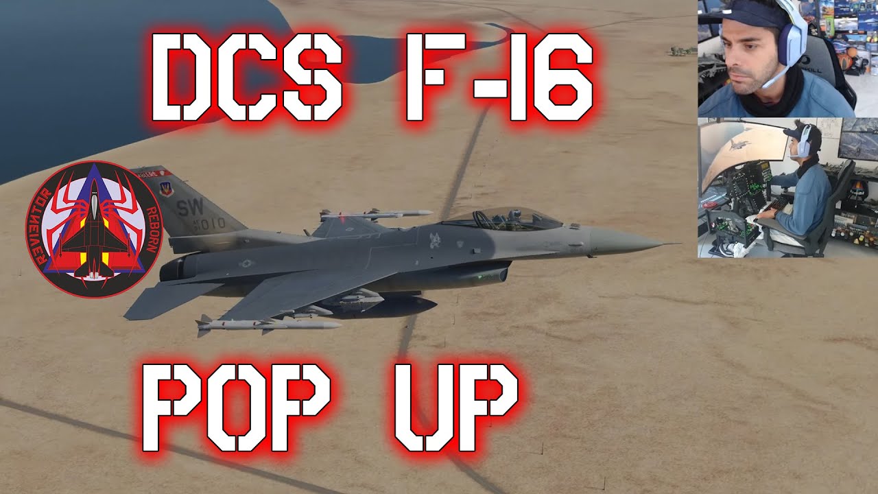 DCS F16 - BOMBARDEO POP UP EN NORMAL Y EN DIGITAL