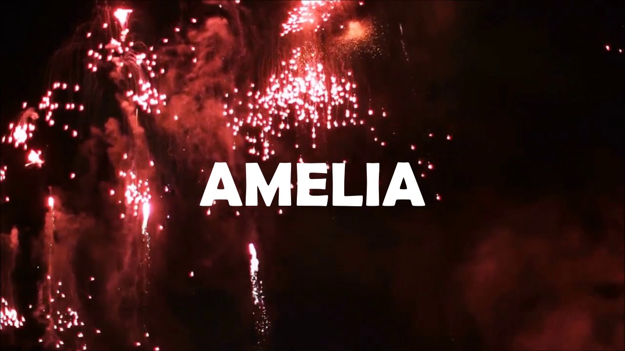 ¡ FELIZ CUMPLEAÑOS AMELIA ! cumpleaños ozuna