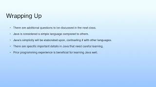 Wrapping Up | Lecture 07: Encapsulation