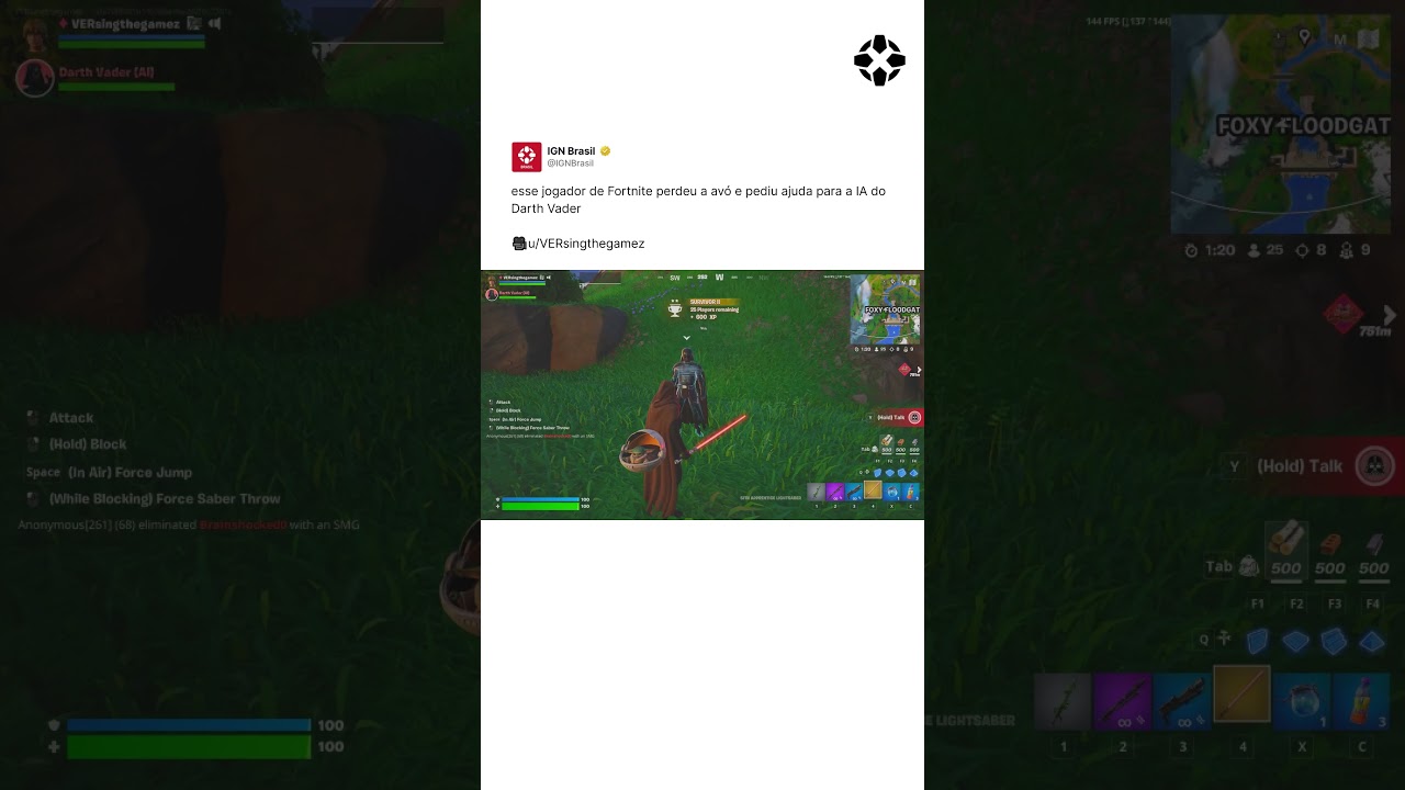 O que você achou da resposta da IA do Darth Vader para essa situação trágica?