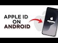 How to Log In to Apple ID Account on Android