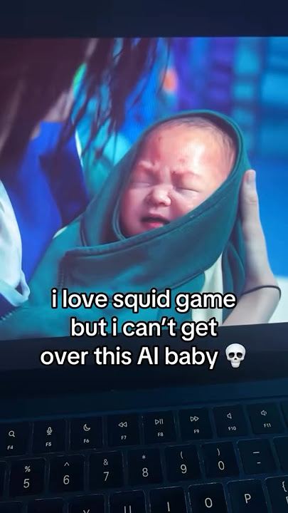 This AI baby of Player 222 in Squid Game season 3 💀 #kdramaedit #squidgameseason3