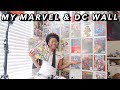 MARVEL &amp; DC WALL ✨: Avengers, Batman, Superman, Wolverines and More!