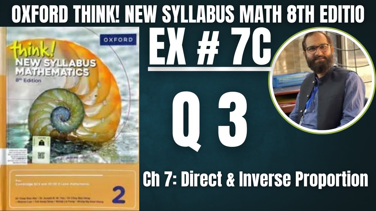Exercise 7C Question 3 Oxford Think New Syllabus 8th Edition Math D2 ...