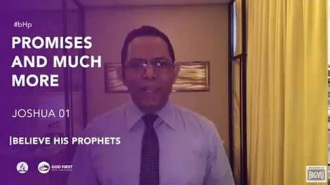 Joshua 01: Promises and Much More by Pastor Aniel Barbe
