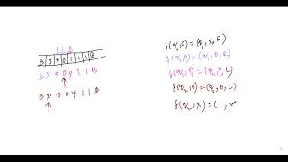 Lecture 59 Turing Machine example problem 0 power n and 1 power n