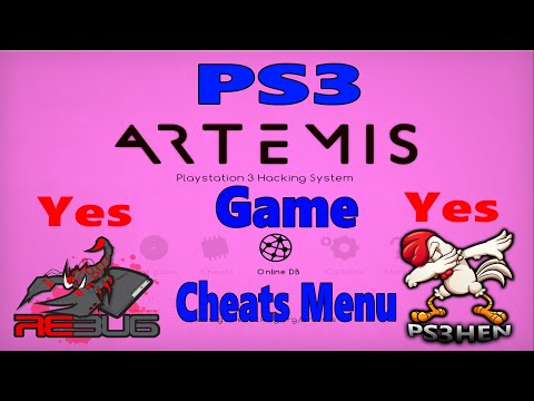 How To Use Artemis PS3 Cheat Menu For PS3 Games CFW And PS3Hen 2020