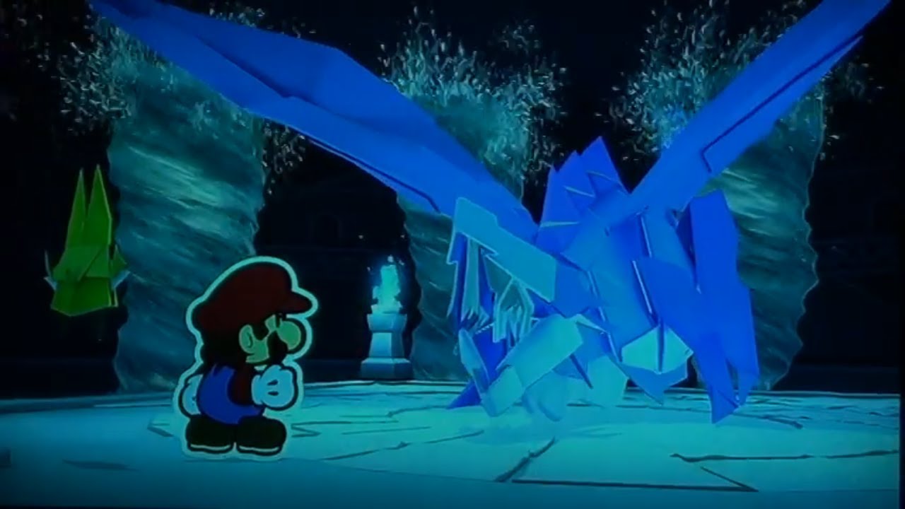 Paper Mario Origami King Water Vellumental Boss Fight YouTube paper-mario-origami-king-water-vellumental-boss-fight-youtube