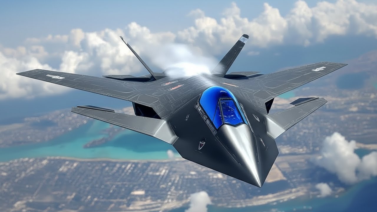 美国空军的新型 F-47 NGAD 战斗机即将主宰天空