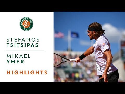 Stefanos Tsitsipas vs Mikael Ymer Round 3 Highlights I Roland-Garros 2022